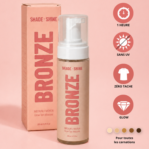 BRONZE - Mousse Boost Bronzage