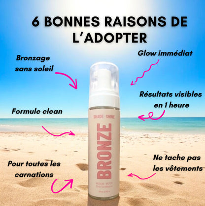 BRONZE - Mousse Auto bronzante